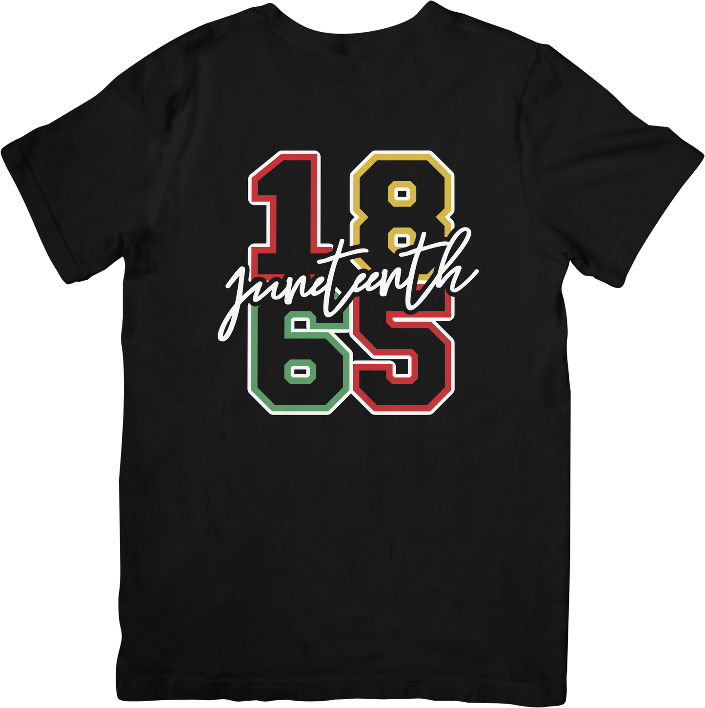 1865 Juneteenth (White writing)
